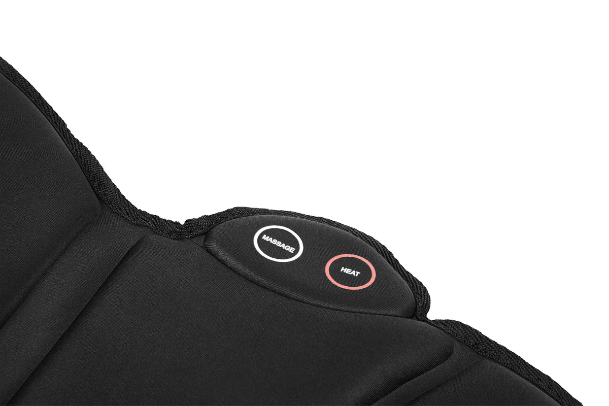 Black Portable Seat Cushion Massager with Heat T910