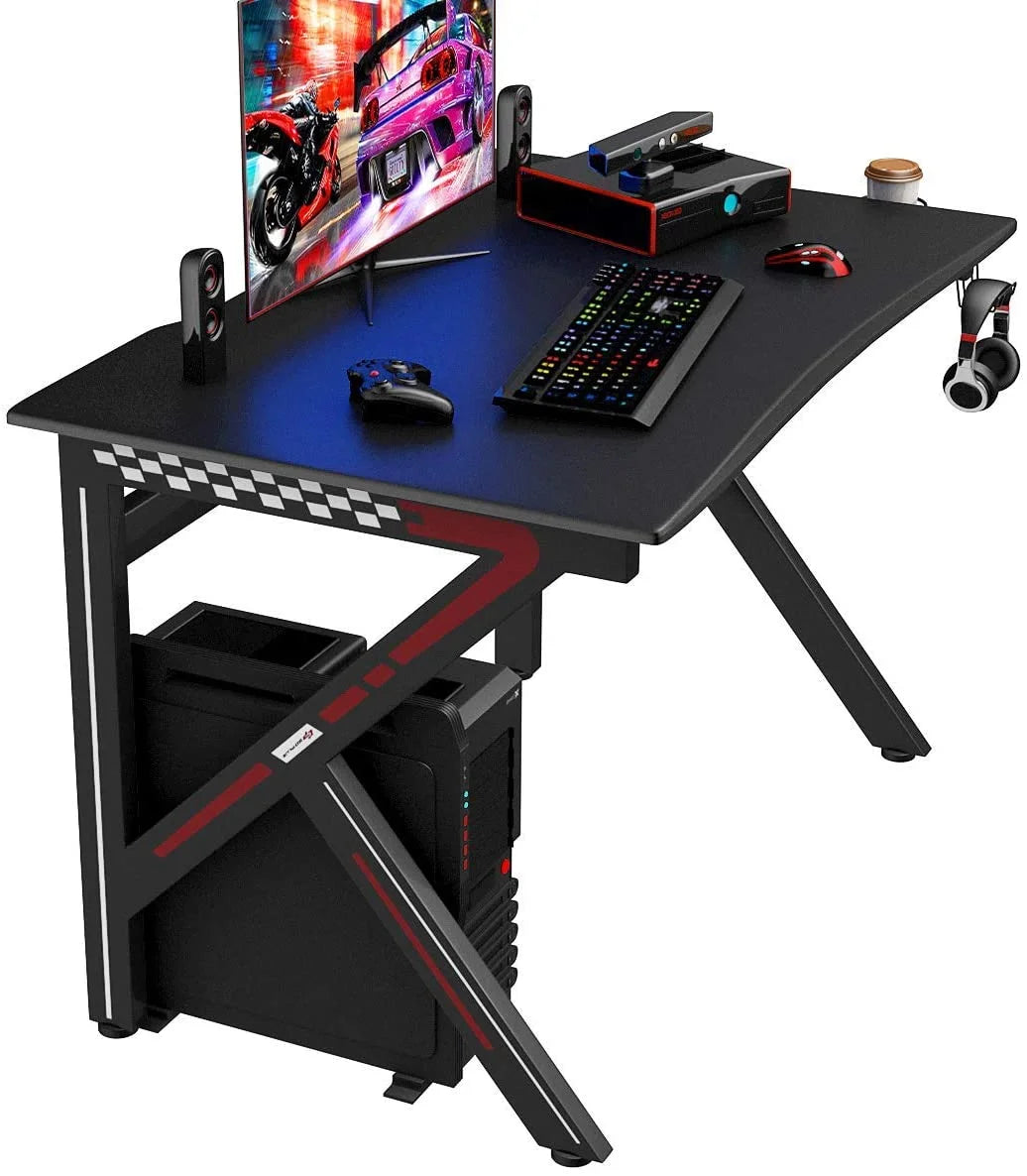 Computer Desk with Cup Holder & Headphone Holder N3539
