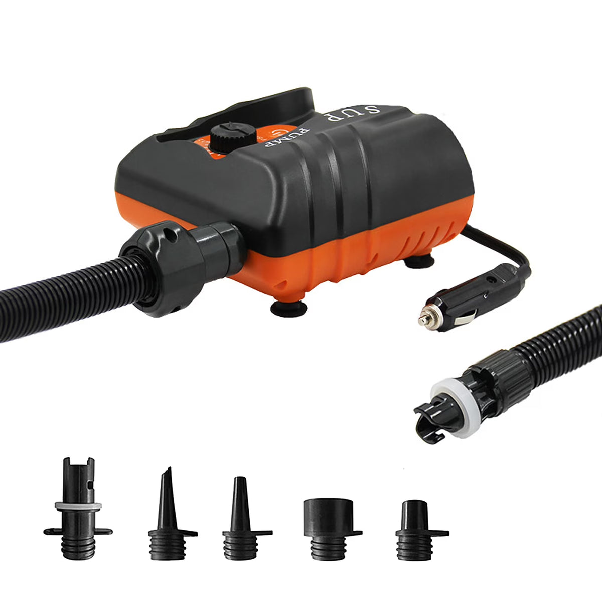 16PSI Electric Inflation Air Pump with 6PCS Nozzles K2520