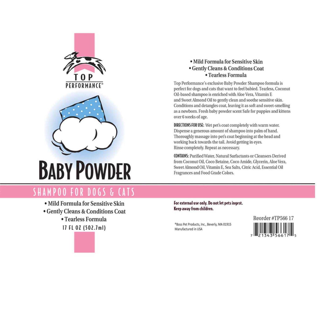 Baby Powder Shampoo 17 oz Z7219