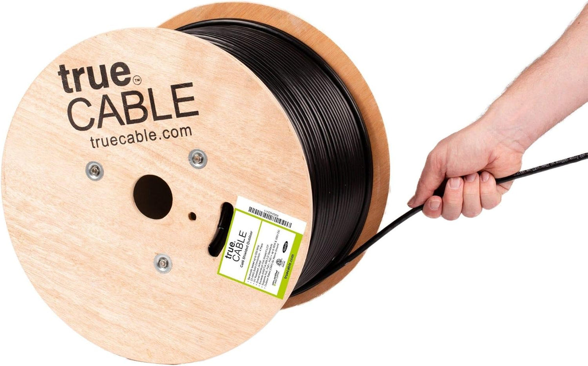 1000ft Shielded Cat6 Outdoor Bulk Ethernet Cable G423651