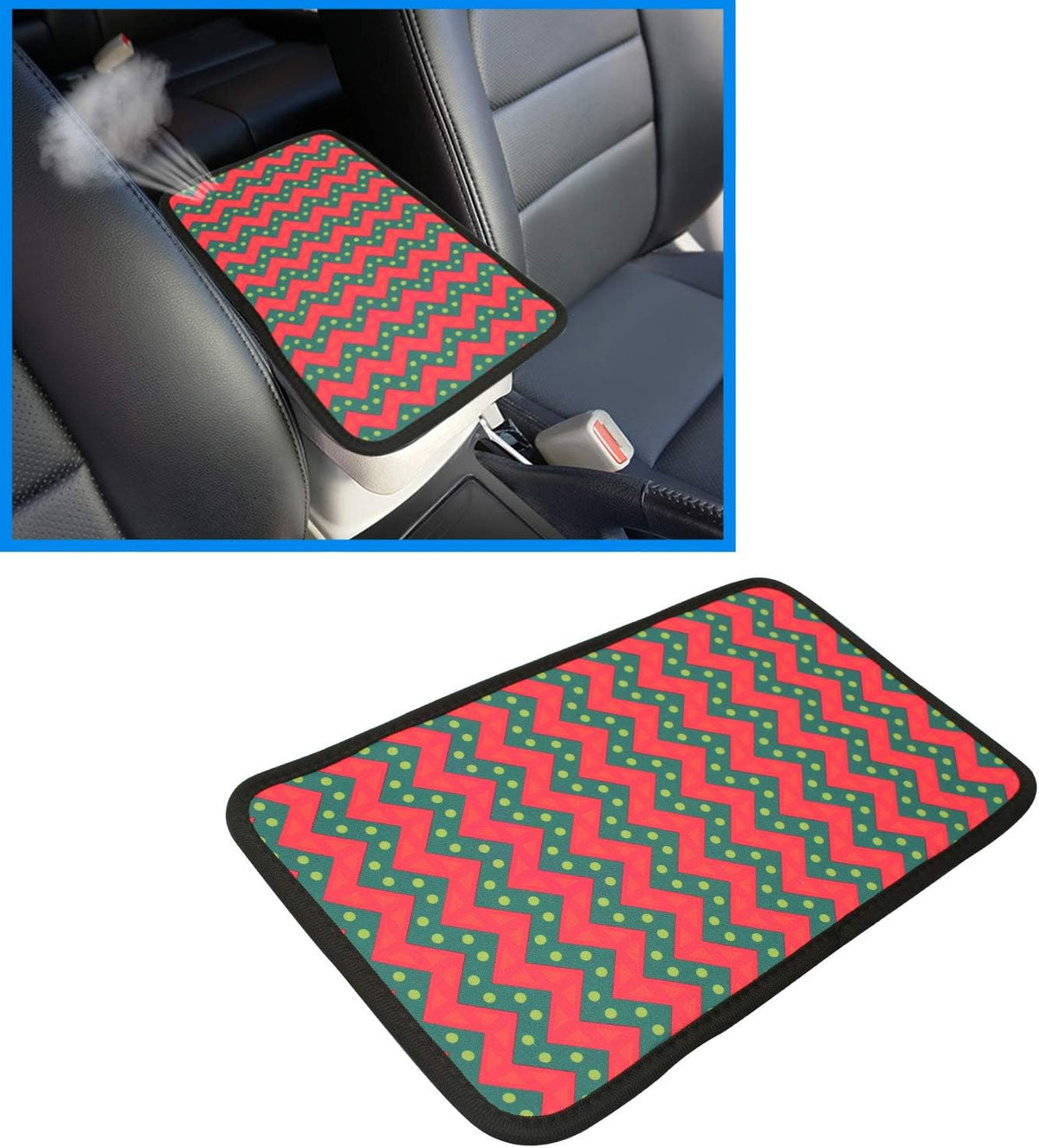 Waterproof PU Car Center Console Armrest Cover V4918
