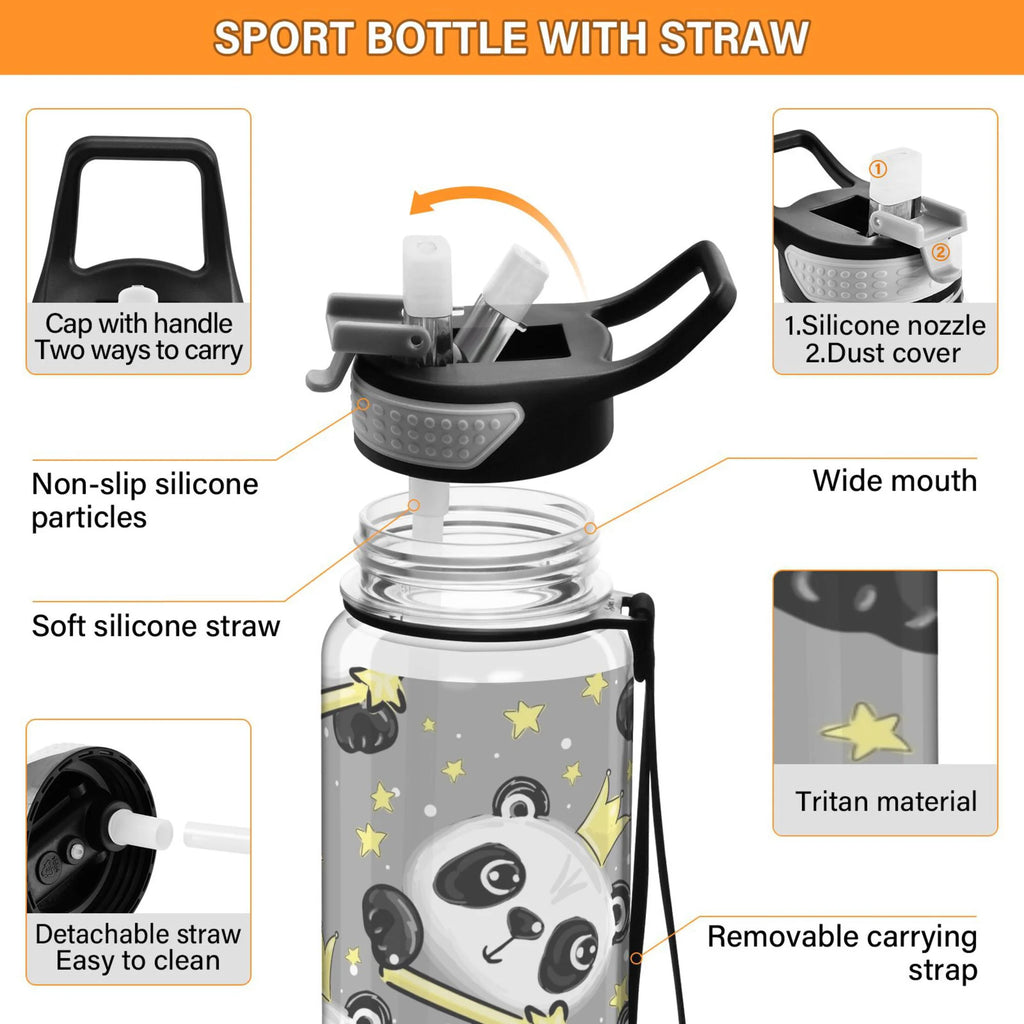 32oz Tritan Water Bottle with Straw I969945
