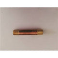 1/2 in. x 4 in. Brass Nipple 10-Pack R3082