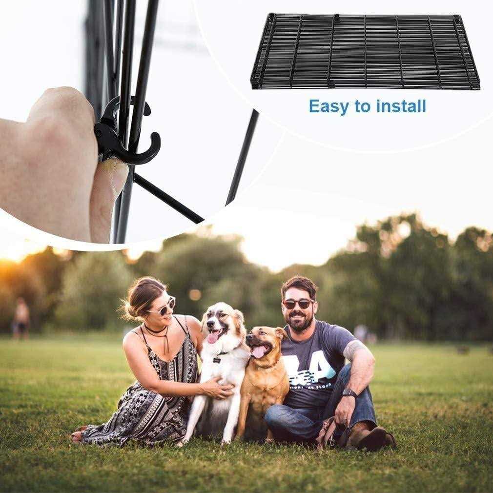 24/30/36/42/48 inch 8 Panel Dog Pen with Door G7498