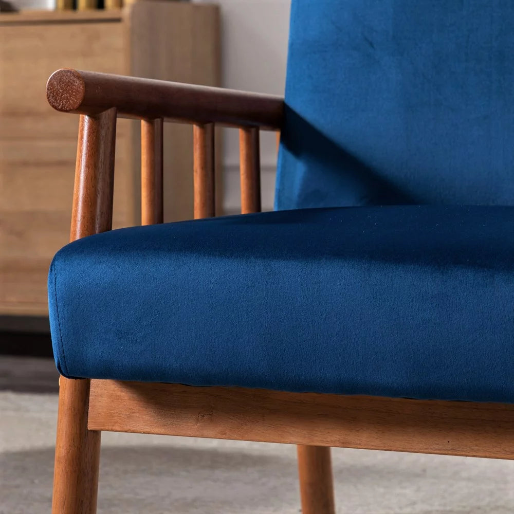Blue Velvet Armchair O257585