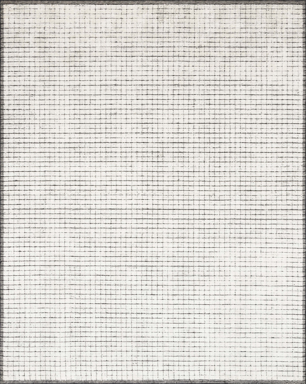 Ivory Black 2'6 x 9'9 Rug X167103