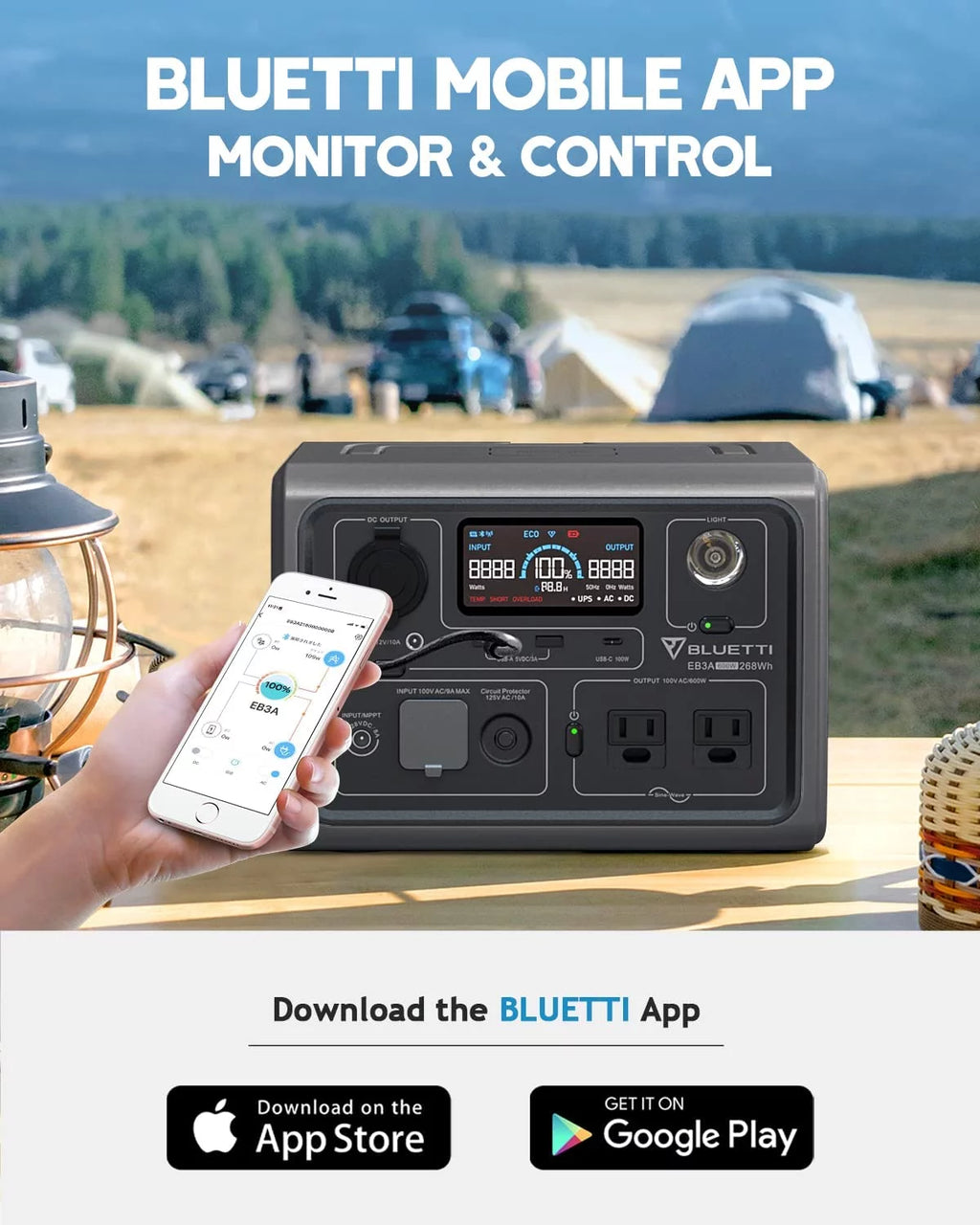 Portable Power Station 268Wh 600W AC Output B8451