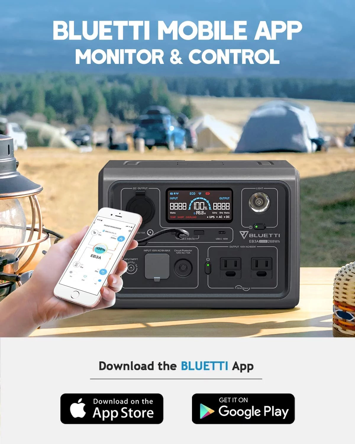 Portable Power Station 268Wh 600W AC Output B8451