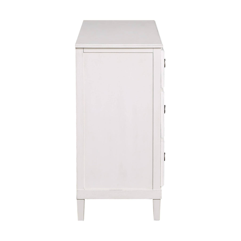 Antique White 3-Drawer Dresser L308