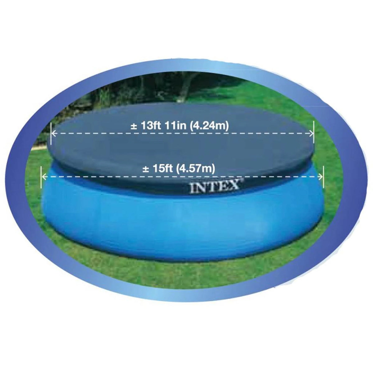 15' x 33 Above Ground Swimming Pool with Filter Pump S5633