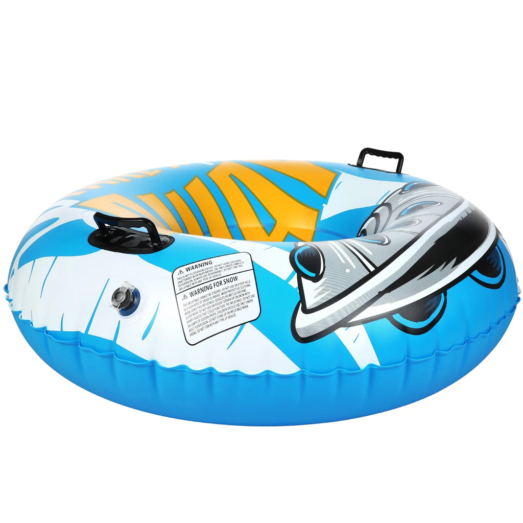 47 Inch Inflatable Pvc Snow Sled U62686