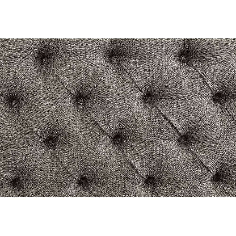 Light Gray 3 Seater Love Seat Bench Q441