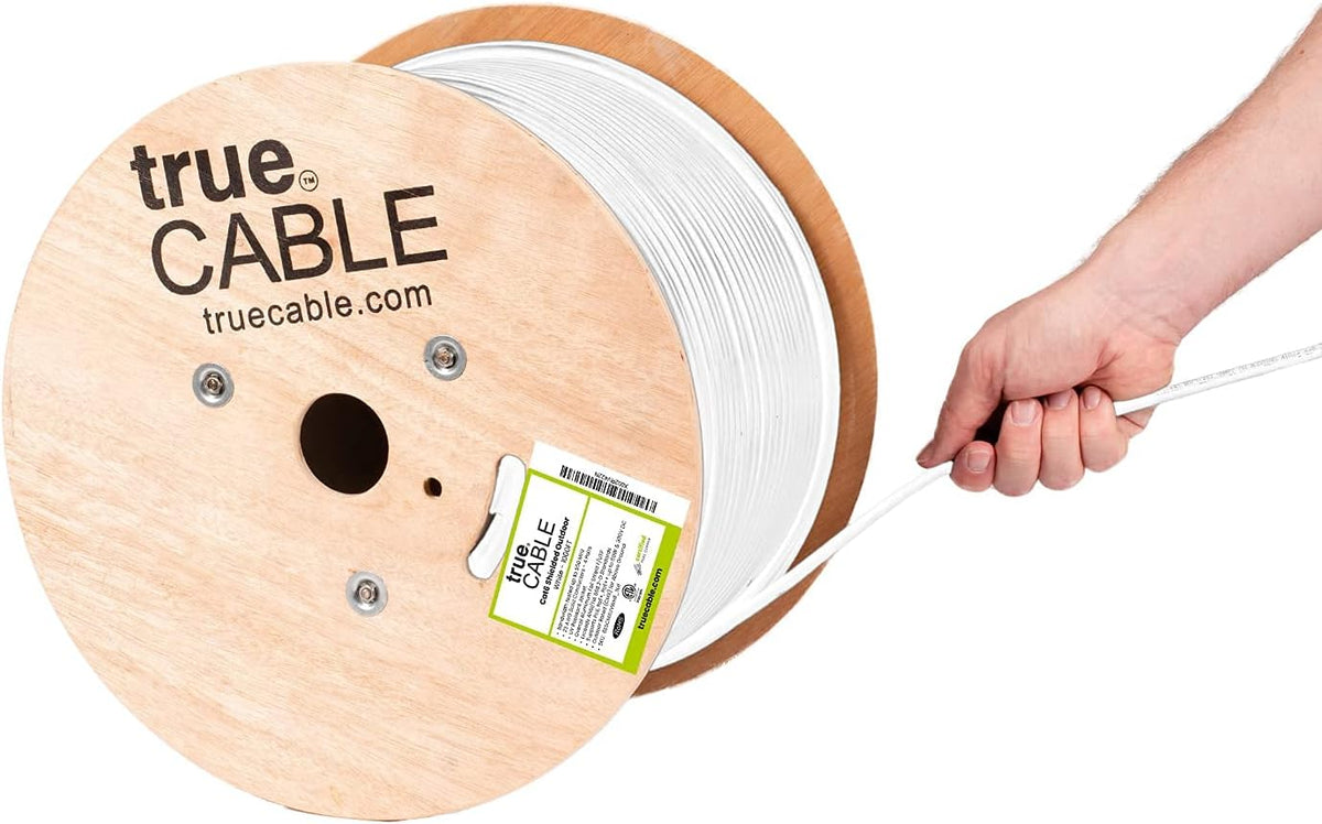 1000ft Shielded Cat6 Outdoor Bulk Ethernet Cable G423651