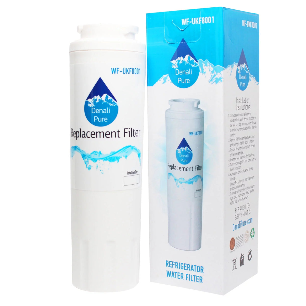 2-Pack Refrigerator Water Filter J7086