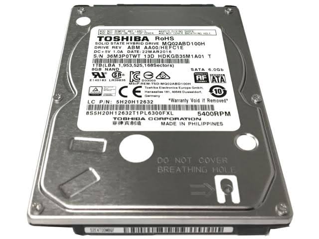 1TB 5400RPM SATA 6.0Gbps Solid State Hybrid Drive S844