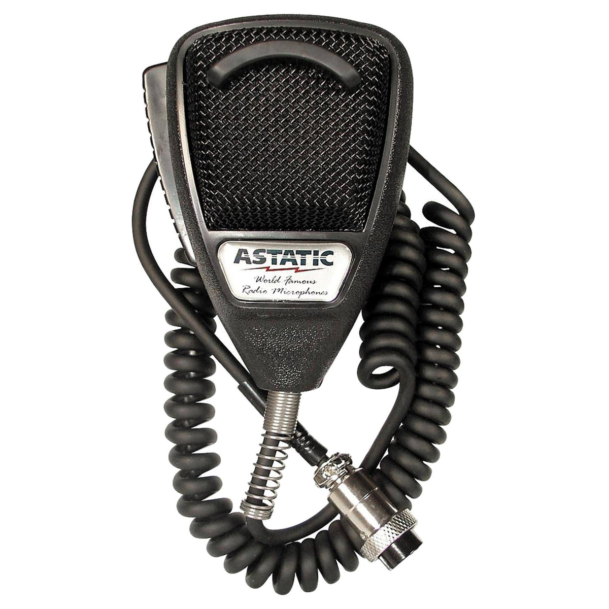 Noise Canceling 4-Pin CB Microphone Black W30385