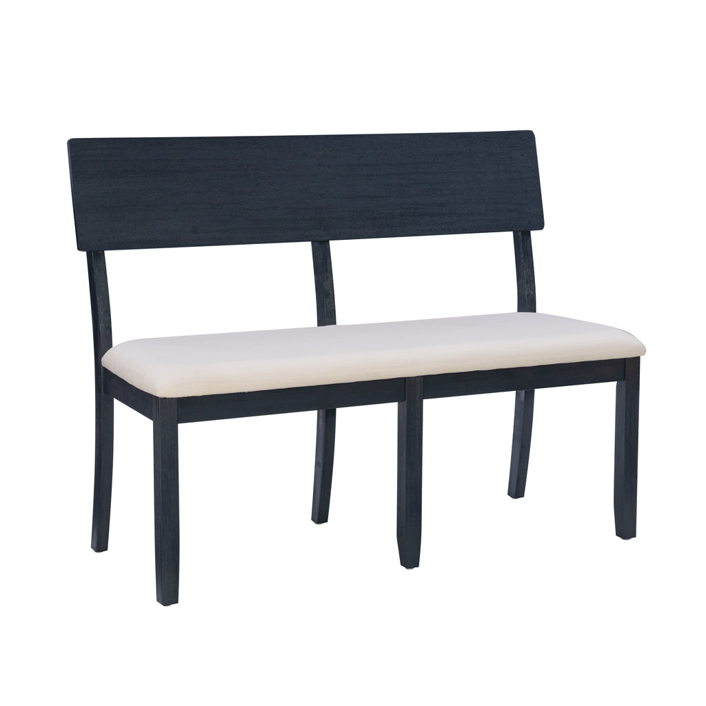 Dark Charcoal Dining Bench F144