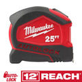 25 ft. SAE Tape Measure with Fractional Scale T190