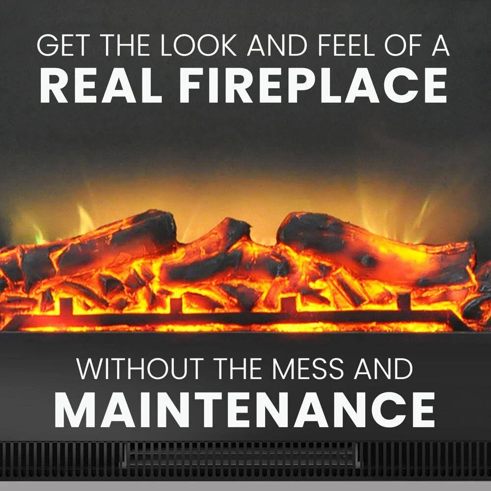 Cherry Floor-standing Electric Fireplace Z8884