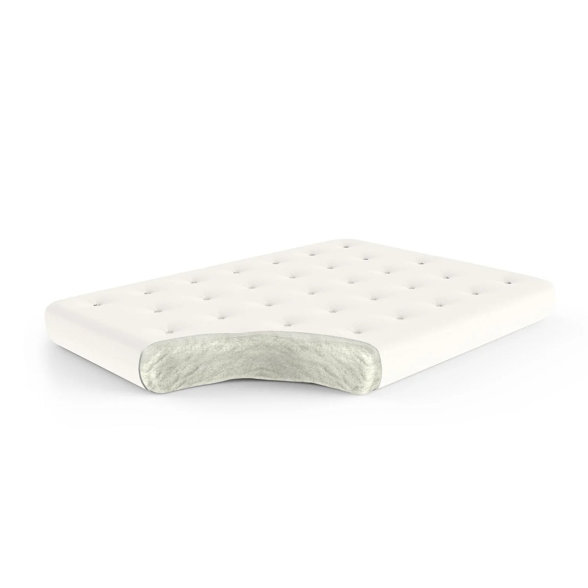 Queen Natural Cotton Futon Mattress Q55261